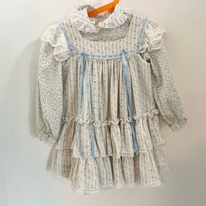 Vintage toddler two piece dress